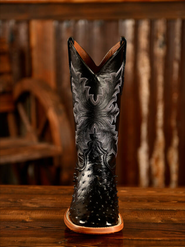 ZWW OSTRITCH BLACK EXOTIC