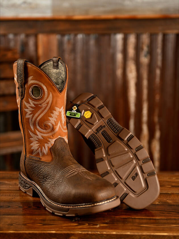 Georgia Boot Carbo-Tec FLX 11" Waterproof Alloy Toe Pull On Work Boot